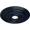 Ekena Millwork Orleans Ceiling Medallion (Canopies up to 4 5/8"), 17 5/8"OD X 3 5/8"ID X 1 7/8"P, Midnight Dream CM17OLMDF - alternate 5
